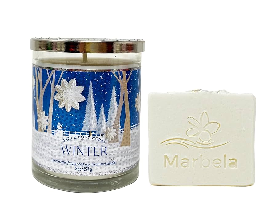 bath＆bodyworks  新品　キャンドル　秋冬 Amazon.com: Bath & Body Works Winter Single-Wick Scented